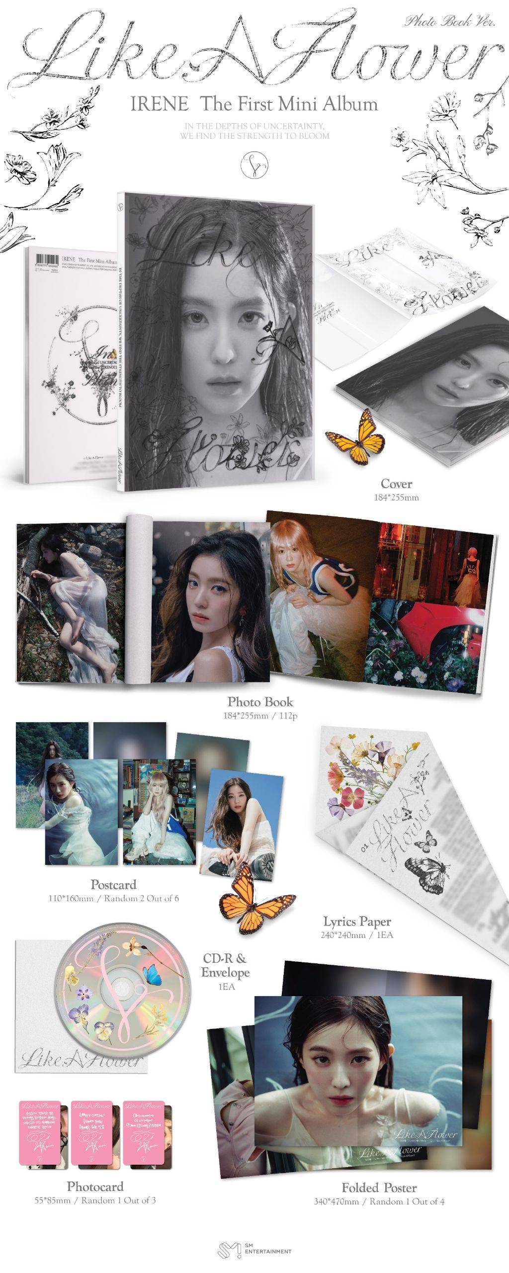 아이린 Like A Flower 앨범사양3